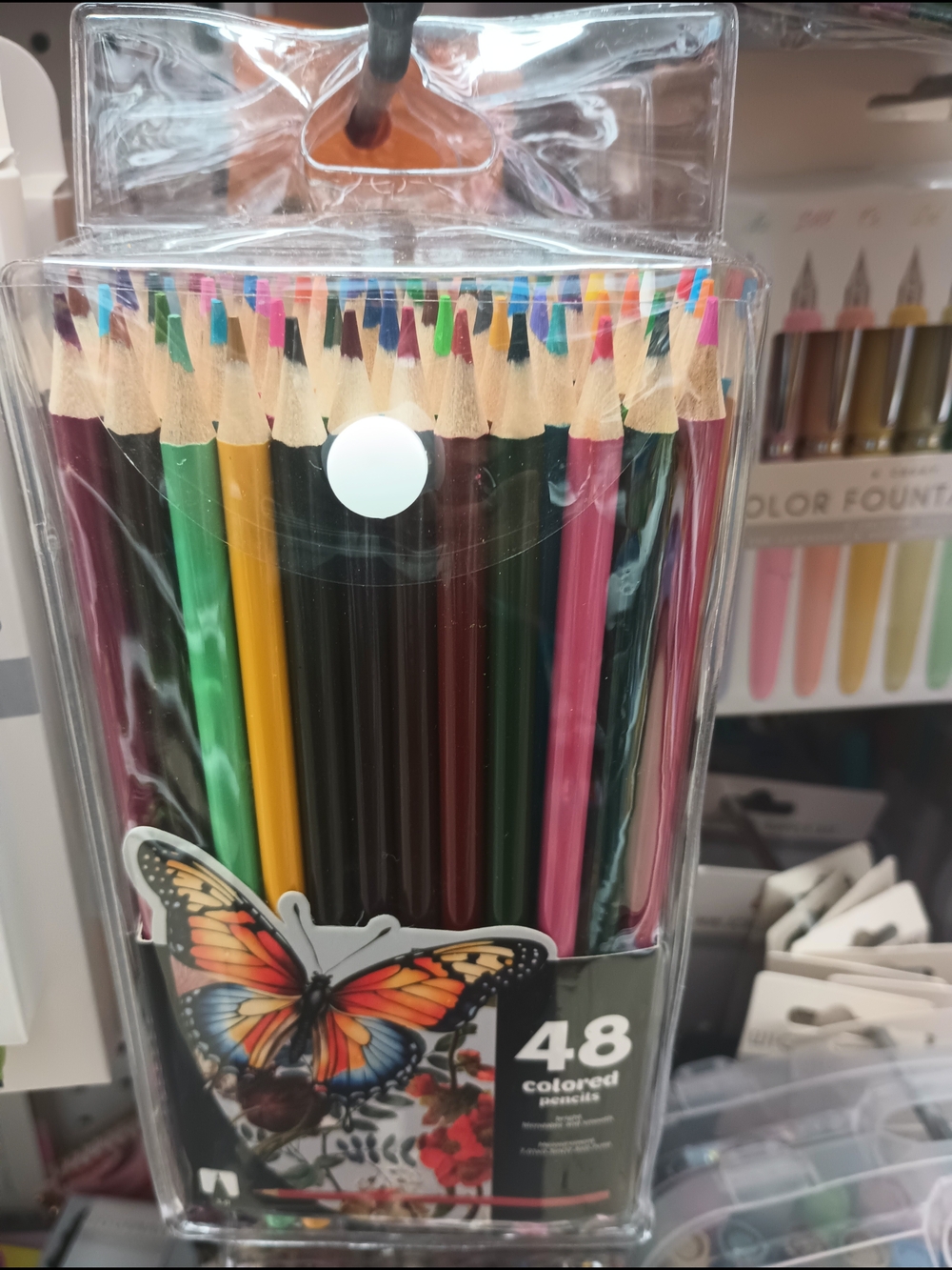 48-Count Colored Pencils Set - Multicolor